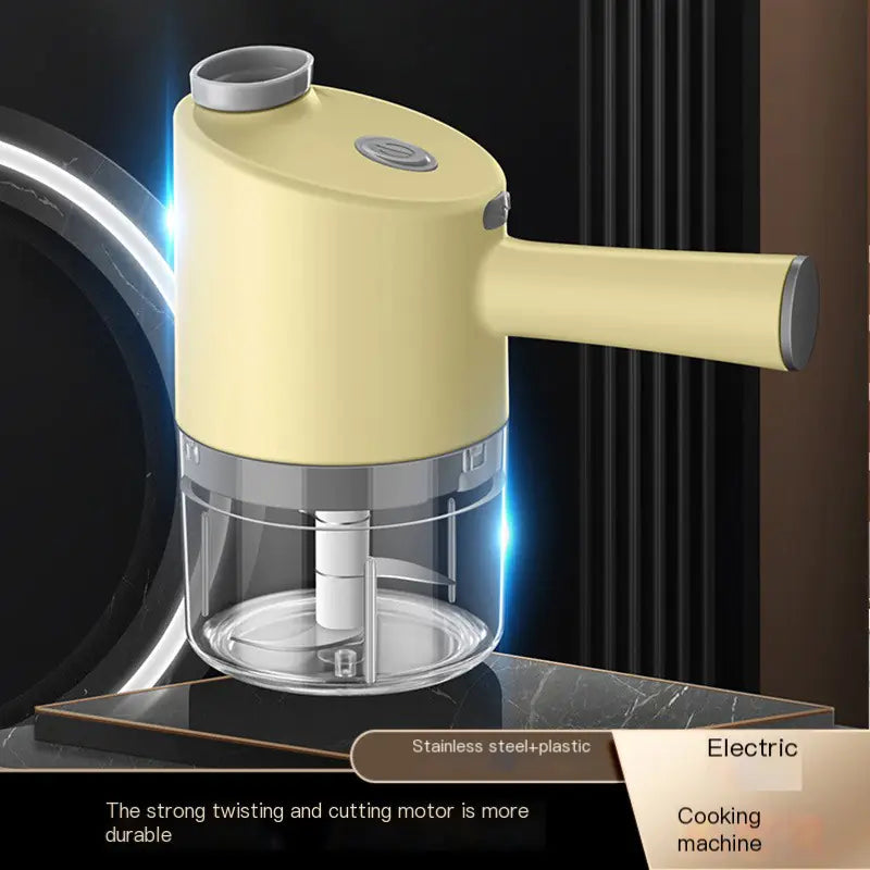 Electric Garlic Chopper and Slicer for Kitchen Use - Lunqara