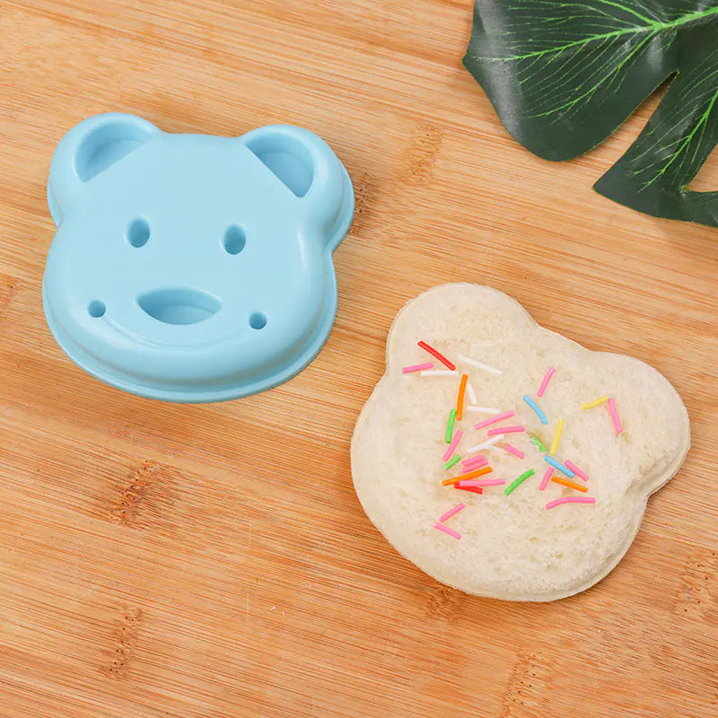 DIY Cartoon Sandwich Molds for Toast and Bento