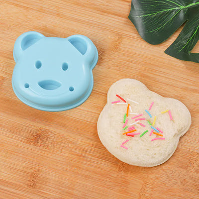 DIY Cartoon Sandwich Molds for Toast and Bento