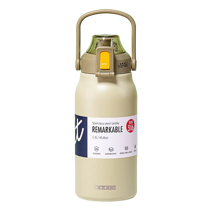 Dodge Large Capacity Insulated Stainless Steel Cup - Lunqara 