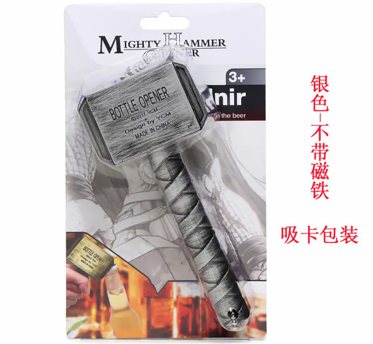 Creative Thor's Hammer Bottle Opener with Magnet
