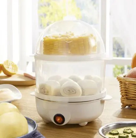 Double Layer Stainless Steel Egg Poacher - Lunqara 