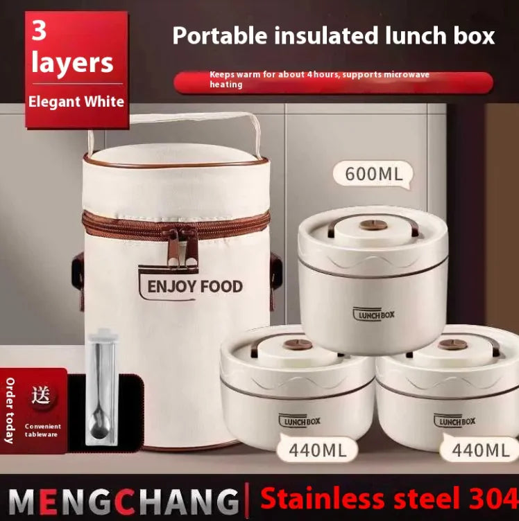 Multi-layer Extra Long Insulation Lunch Box