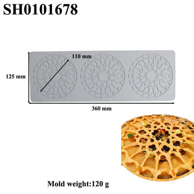 Silicone Leaf - Shaped Platter Molds for Desserts - Lunqara