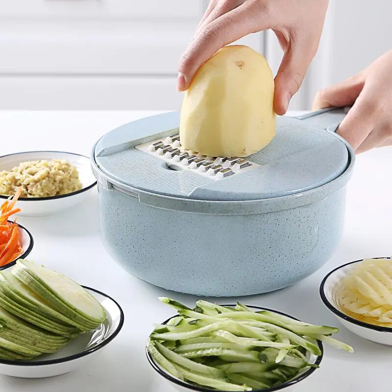 Multi-Functional Vegetable Slicer and Grater - Lunqara 