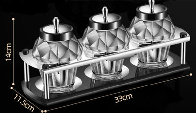 Kitchen Utensils Seasoning Jar with Spoon Cover - Lunqara