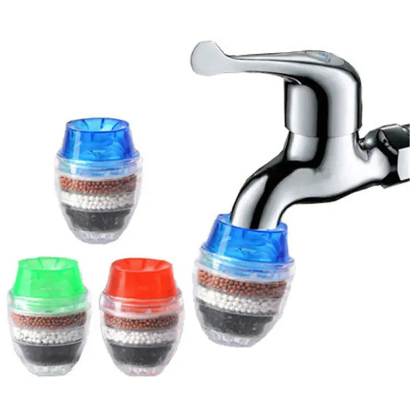 Faucet Water Purifier Kitchen Household Tap Water Filter Water-Saving Water Purifier Head - Lunqara 
