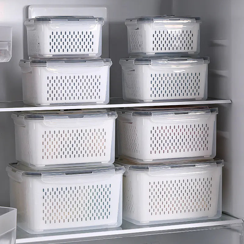 Multi-Functional Fruit and Vegetable Storage Box - Lunqara 