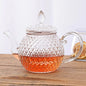 Borosilicate Glass Sunflower Teapot for Floral Tea - Lunqara 