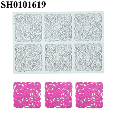 Silicone Leaf-Shaped Platter Molds for Desserts - Lunqara 