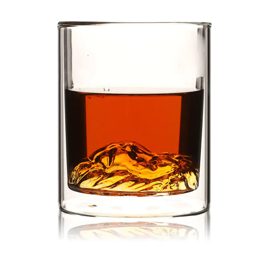 Creative Double-Layer Borosilicate Glass Mug - Lunqara 