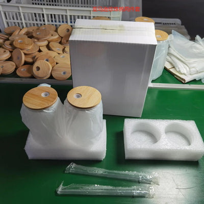 16oz High Borosilicate Glass Beer and Cola Cup - Lunqara 