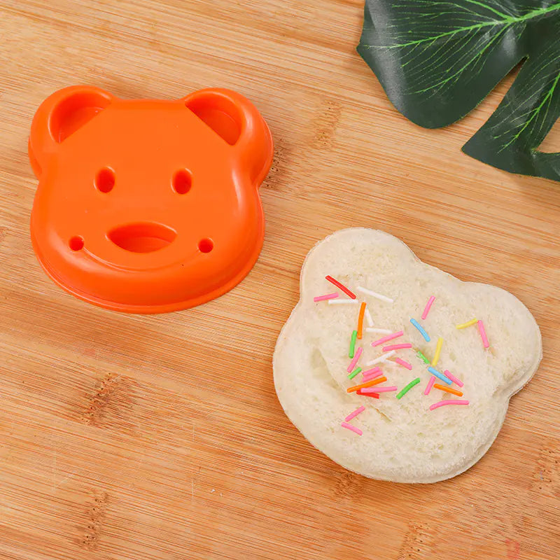 DIY Cartoon Sandwich Molds for Toast and Bento