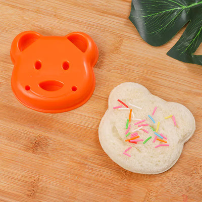 DIY Cartoon Sandwich Molds for Toast and Bento