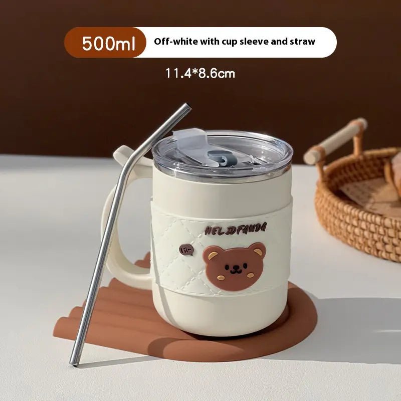 304 Stainless Steel Double - Layer Mug - Lunqara