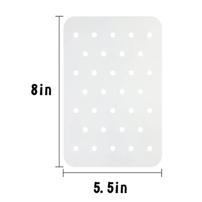 Dual Air Fryer Baking Parchment Paper 14x20.5cm