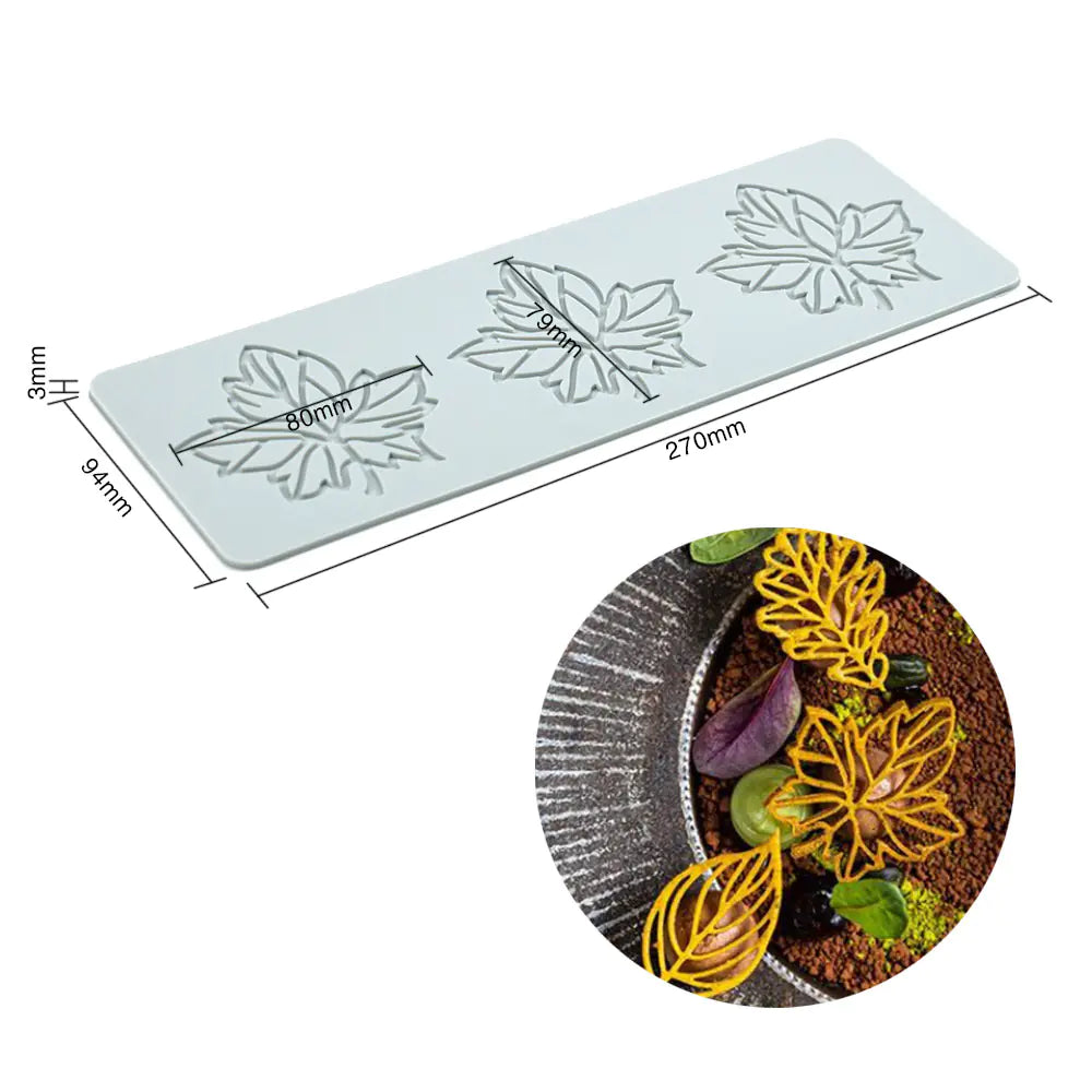 Silicone Mold for Petal Leaf Geometric Baking Decor - Lunqara 