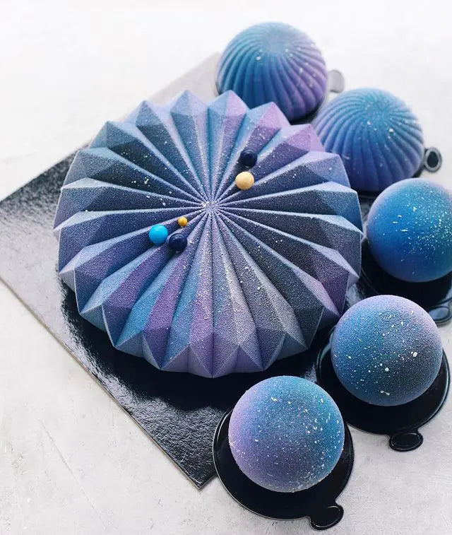 Round Mooncake Mould and Silicone Baking Tools - Lunqara 