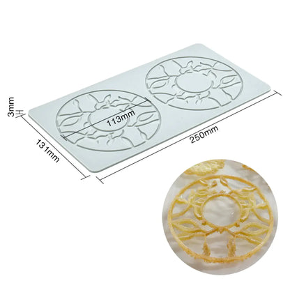 Silicone Mold for Petal Leaf Geometric Baking Decor - Lunqara 