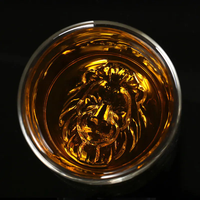 Creative Double-Layer Borosilicate Glass Mug - Lunqara 