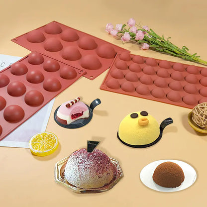 Sanjin 6-Cavity Silicone Mold for DIY Chocolate & Candy - Lunqara 