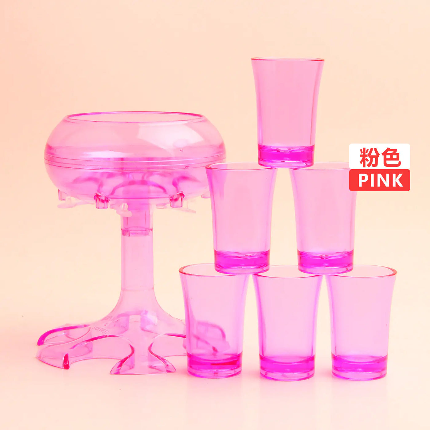 Transparent Wine Decanter Set with 6 Glasses