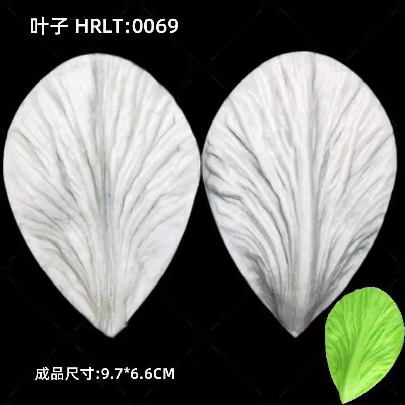 3D Silicone Molds for Leaf and Petal Decorations - Lunqara