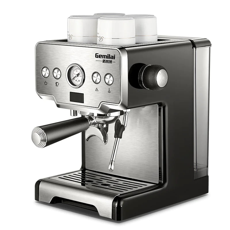 Italian Semi - Automatic Coffee Machine - Lunqara