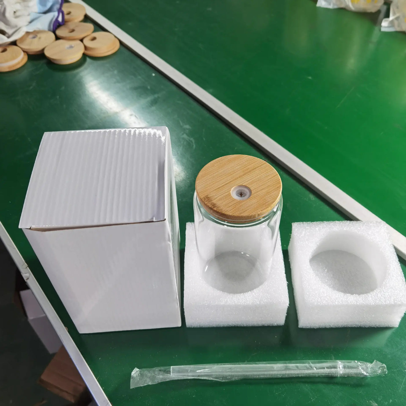 16oz High Borosilicate Glass Beer and Cola Cup - Lunqara 