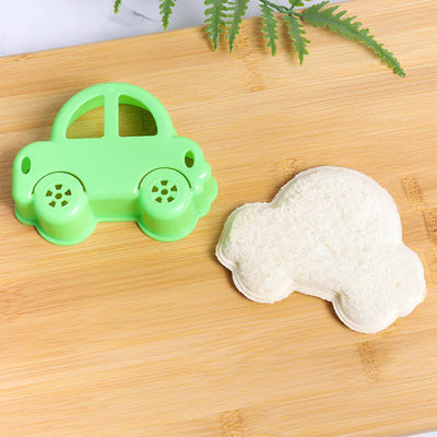 DIY Cartoon Sandwich Molds for Toast and Bento
