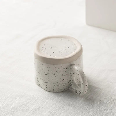 Korean Style Ink Splash Ceramic Mug for Coffee and Tea - Lunqara