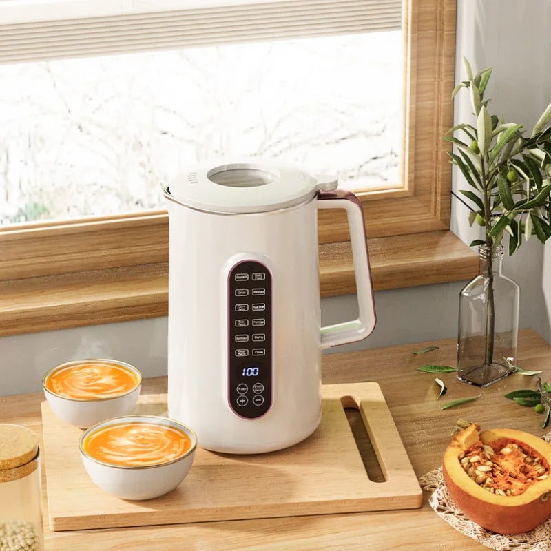 1500ml Household Wall Breaking Soy Milk Machine – Multifunctional Automatic Blender - Lunqara 