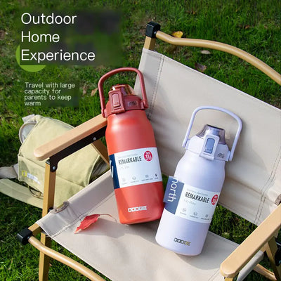 Dodge Large Capacity Insulated Stainless Steel Cup - Lunqara 