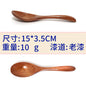 Japanese Wooden Mixing Spoon Set for Honey and Coffee - Lunqara 