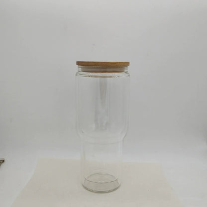 16oz High Borosilicate Glass Beer and Cola Cup - Lunqara 
