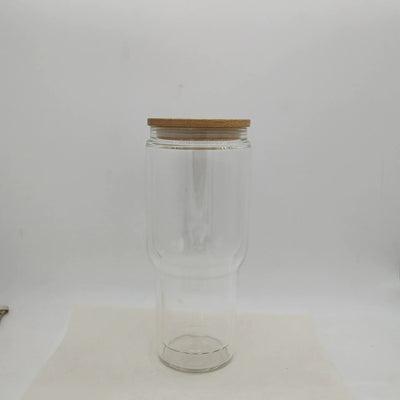 16oz High Borosilicate Glass Beer and Cola Cup - Lunqara 