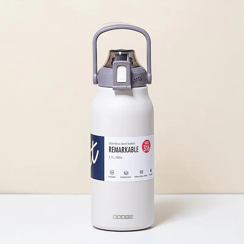 Dodge Large Capacity Insulated Stainless Steel Cup - Lunqara 