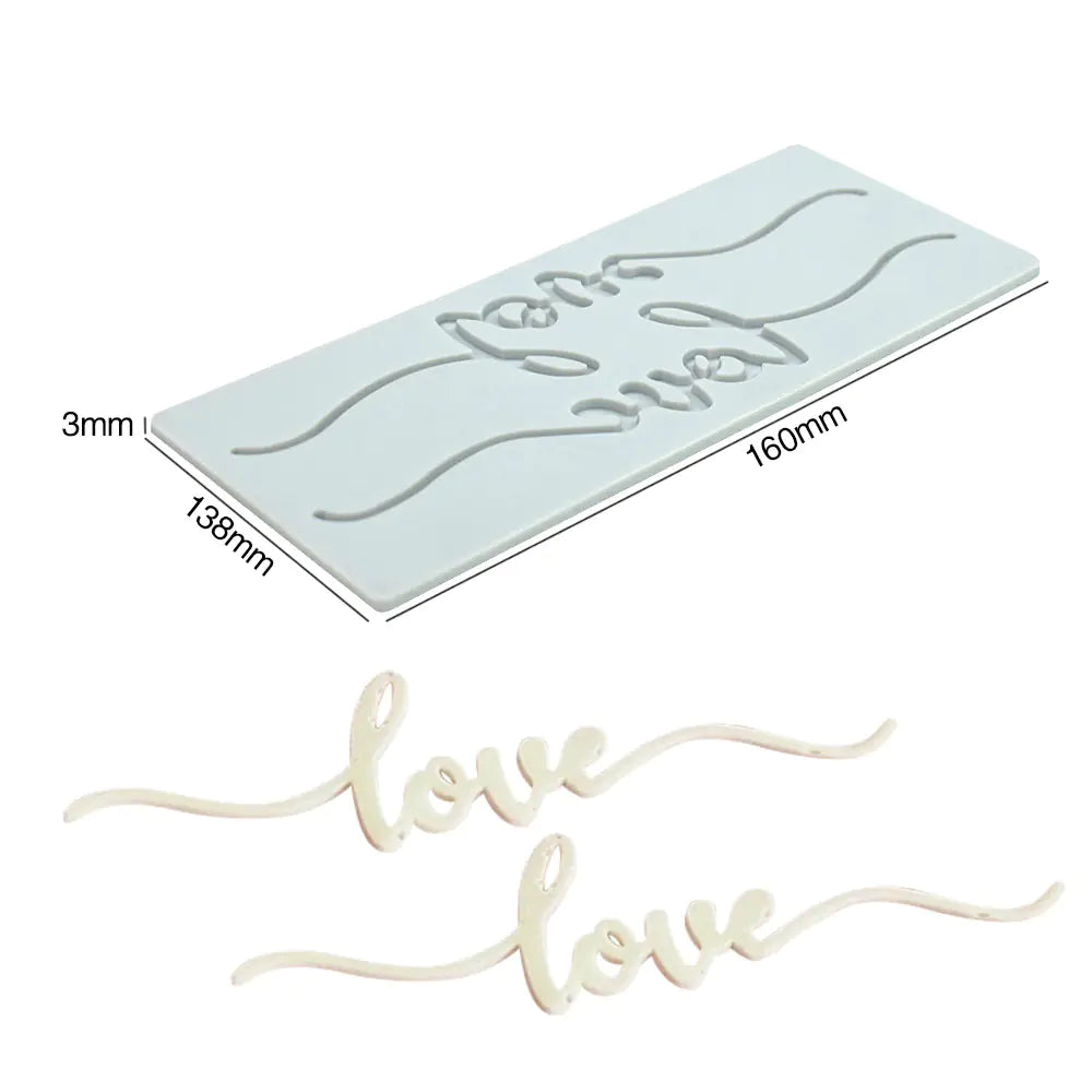 Silicone Mold for Petal Leaf Geometric Baking Decor - Lunqara 