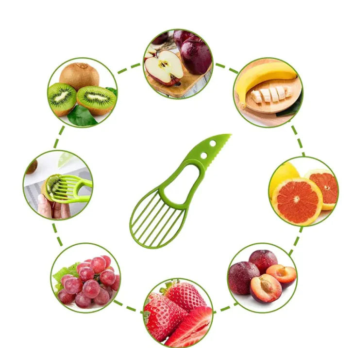 AvocadoPro 3-in-1 Slicer - Lunqara 