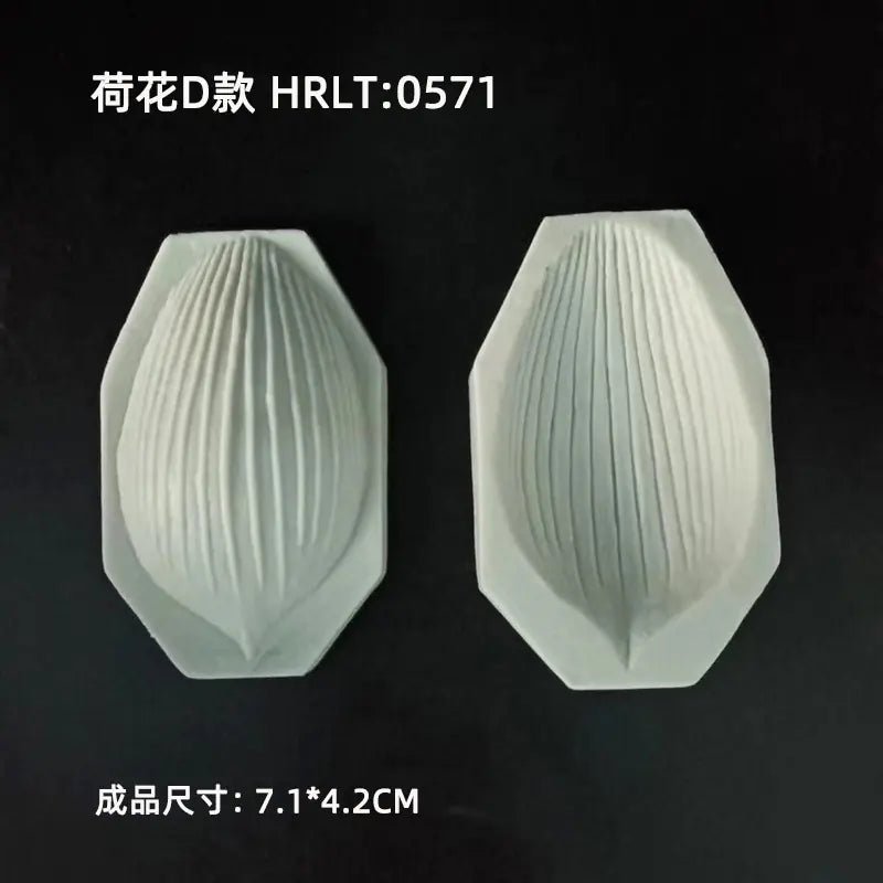 3D Silicone Molds for Leaf and Petal Decorations - Lunqara