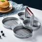 Aluminum Alloy Round Burger Press for Kitchen Use - Lunqara 