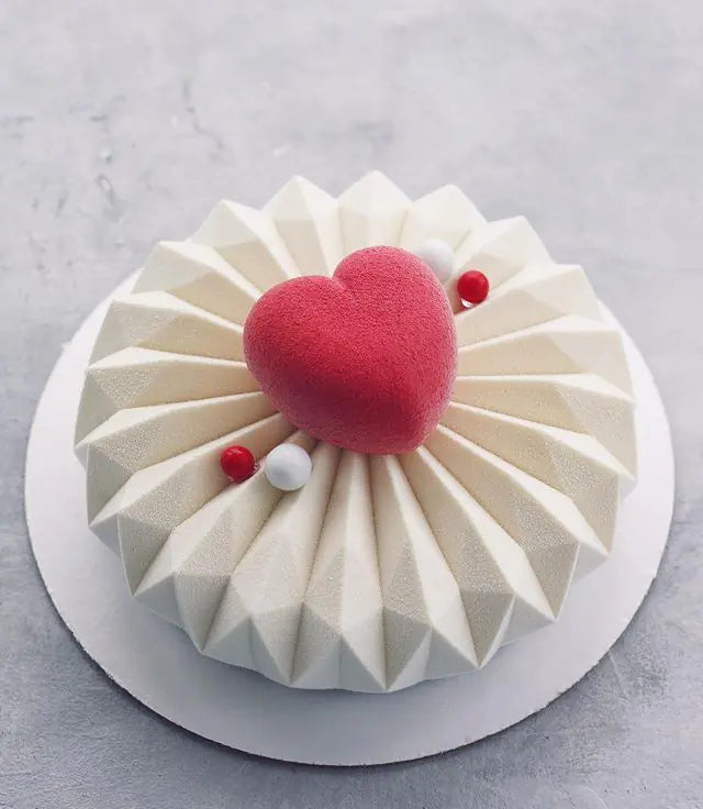 Round Mooncake Mould and Silicone Baking Tools - Lunqara 