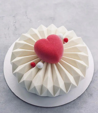 Round Mooncake Mould and Silicone Baking Tools - Lunqara 