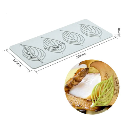 Silicone Mold for Petal Leaf Geometric Baking Decor - Lunqara 