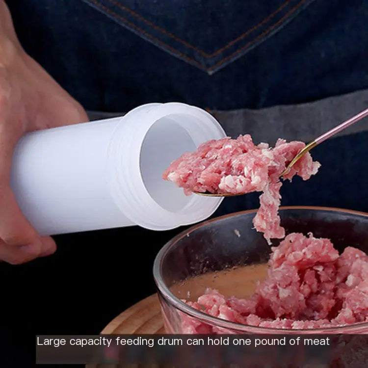 Manual Sausage Stuffer for Home Use and Crafting - Lunqara 