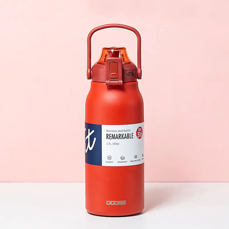 Dodge Large Capacity Insulated Stainless Steel Cup - Lunqara 