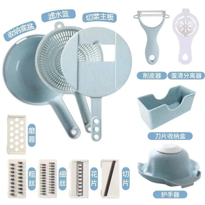 Multi-Functional Vegetable Slicer and Grater - Lunqara 