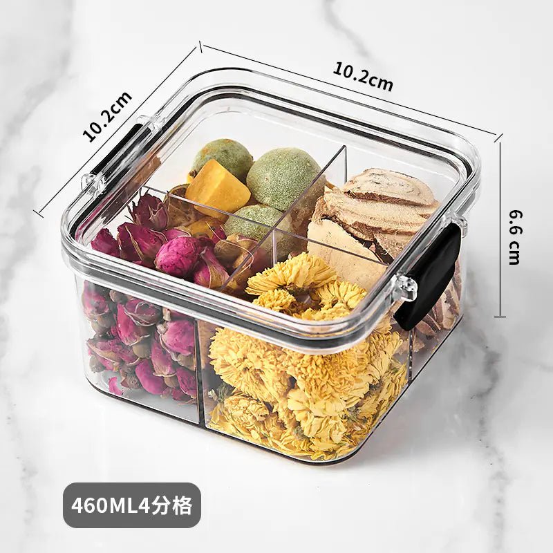 Food - Grade Plastic Sealing Jar for Snacks and Storage - Lunqara