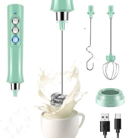 Portable USB Rechargeable Electric Milk Frother