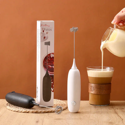 Handheld Electric Milk Frother for Home Baking